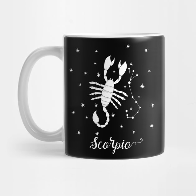 Scorpio Zodiac Sign Constellation by letnothingstopyou